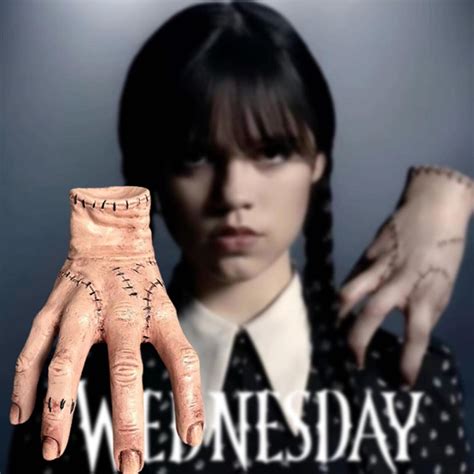 thing hand addams family|guy behind wednesday's hand.